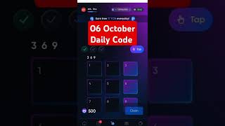 ONUS TAP TAP DAILY CODE  ONUS DAILY CODE  ONUS Code onustaptapcode onusdailycode onuscode [upl. by Soble]