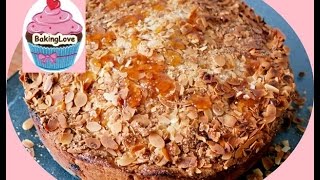 Saftiger Apfelkuchen mit knuspriger Mandelhaube  schnelles amp einfaches Rezept [upl. by Eleonore]