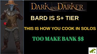 RONDEL BARD IS OP  HOW TO COOK IN SOLOS ON BARD darkandarker [upl. by Nirtak]