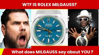 Rolex Milgauss Review What does wearing ROLEX MILGAUSS say about YOU Black sheep of ROLEX [upl. by Martie]