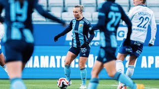 Highlights  IFK Norrköping  Djurgården 22  OBOS Damallsvenskan 2024 [upl. by Kawai209]