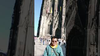 Cologne Cathedral Germany shortfeed short shortvideo [upl. by Etnoek]