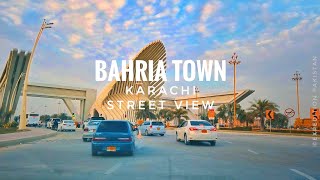 Bahria Town Karachi Street View 2020  Expedition Pakistan [upl. by Ful]