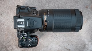 Nikon AFP DX 70300mm F4563G ED VR  Review Part 2 ft Nikon D5500  D5600 [upl. by Eleazar]