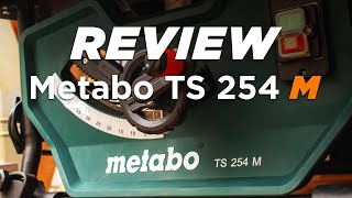 Metabo TS 254 M Review – The best affordable table saw on the market [upl. by Jardena]