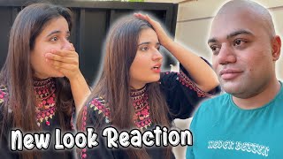 My Wife Reacting To My New Look 🤣  Clean Shave Aur Tind Dekh Kar Behosh Hone Wali Thi 😭 [upl. by Anaig746]