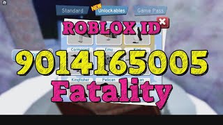 FATALITY Roblox Song Codes [upl. by Shelagh112]