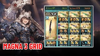 GBF Wamdus Lv200  Testing Hrunting with Magna 3 grid【グラブル】 [upl. by Lilias]