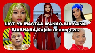 LIST YA MASTAA WANAOJUA SANA BIASHARAKAJALA ANAONGOZAJE NI BIASHARA GANI ANAFANYA HII HAPA [upl. by Daron]