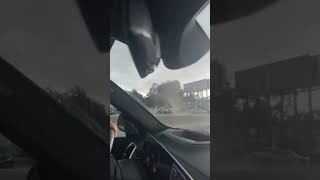 Tornado sends truck flying into traffic in Jacksonville Florida [upl. by Anelav542]