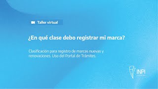 INPI Argentina  ¿En qué clase debo registrar mi marca [upl. by Mallissa880]