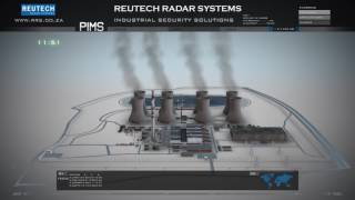 Reutech Perimeter Intrusion Monitoring System W SpotterRF Radar [upl. by Doretta]