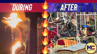 🔴 Disneyland LIVE  dragon fire aftermath [upl. by Lydon]