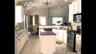 Painting Kitchen Cabinets With Chalk Paint [upl. by Mohammed]