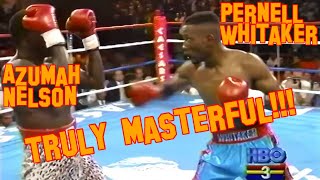 Pernell Whitaker vs Azumah Nelson 1990 HBO 1080p 60fps [upl. by Ainoet504]