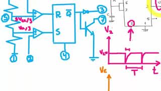 4 555 Timer Circuit Monostable Multivibrators [upl. by Etnahsal]