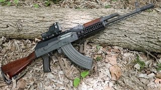 Meprolight M21 Reflex Sight on AKM AK47 [upl. by Airt]