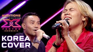 PENAMPILAN UNIK HOTMA MEMBAWAKAN LAGU DENGAN VERSI KOREA  X FACTOR INDONESIA 2021 [upl. by Fendig]