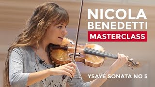 Nicola Benedetti Violin Masterclass at the RCM Emily Sun [upl. by Burroughs658]