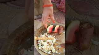 Ekadashi Prasad 🙏🙏video food parikramamarg ramayanprasad krishnabhajan raghupatidas7422 [upl. by Anomahs]