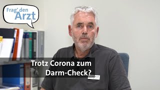 Soll ich trotz Corona zur DarmkrebsVorsorge [upl. by Anirret529]