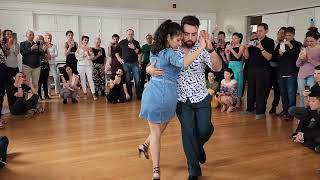 Argentine Tango workshop  Musicality Clarisa Aragón amp Jonathan Saavedra Yapeyú [upl. by Nagem]