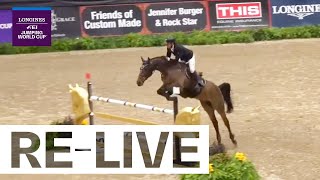 RELIVE  38700 INTERNATIONAL TWO PHASE I Longines FEI Jumping World Cup™ 20232024 [upl. by Veedis966]