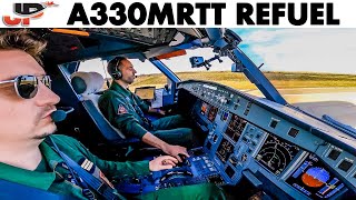 Airbus A330MRTT Air to Air Refueling Flight FRENCH AIR AND SPACE FORCE [upl. by Neiv]