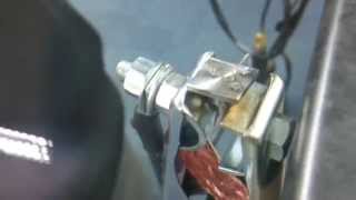 Spot Welding Wire to Sheet  Demonstration with Fastspotter Single Sided Spot Welder [upl. by Eyllom579]