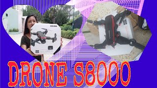 UNBOXING DRONE S8000 [upl. by Otrebla430]