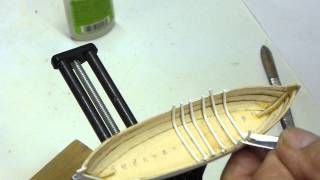 Model boats for the USS Constitution Part 3 [upl. by Aylad]