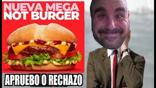 La nueva hamburguesa de Mostaza NOT BURGER [upl. by Notslah311]