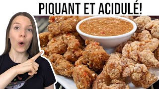 RECETTE DE POULET FRIT TOM YUM SAVEURS THAÏ  TOM YUM FRIED CHICKEN  HOP DANS LE WOK [upl. by Nath33]