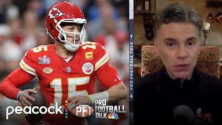 Mike Florio responds to Nick Wrights comments on Patrick Mahomes  Pro Football Talk  NFL on NBC [upl. by Ymmak]