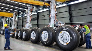 Inside Billion  European Factory Producing Massive Landing Gear  Production Line [upl. by Sylera]