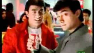 Aamir Khan 1st Coca Cola Old Indian Doordarshan Ad [upl. by Eelyab]