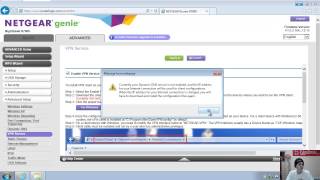 Netgear Nighthawk R7000 VPN Setup Demo [upl. by Schiro]