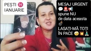 PEȘTI ♓ IANUARIE 2024 ☯️ NEPOTRIVITÃ dar DESRINATÃ iată DE CE ⬇️ LECȚIE KARMICÃ 🪬 [upl. by Janeta]