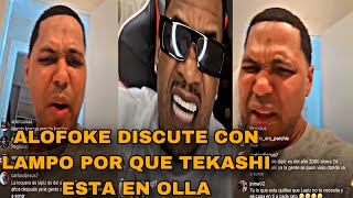 ALOFOKE DISCUTE CON LAMPO POR QUE TEKASHI ESTA EN OLLA [upl. by Ddej]