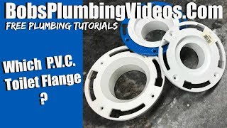 How to Install a PVC Toilet Flange [upl. by Aikahs151]