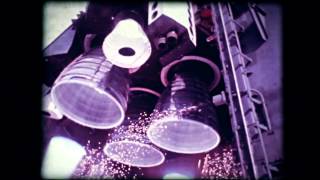 Space Shuttle Main Engine Test High Speed color corrected [upl. by Vena]