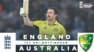 Travis Head Strikes Brilliant 154  Highlights  England v Australia  1st Men’s Metro Bank ODI 2024 [upl. by Nedarb]