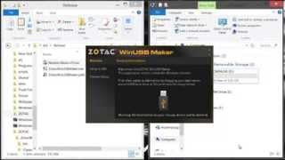 شرح برنامج ZOTAC WinUSB Maker [upl. by Rekcut]