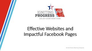 Effective Websites and Impactful Facebook Pages [upl. by Adnohs]