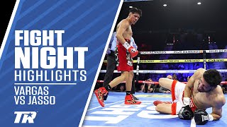 Emiliano Vargas Does it Again Another Highlight Reel Knockout  FIGHT HIGHLIGHTS [upl. by Yllor]