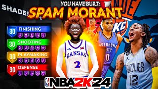 I Created The Most DANGEROUS Build In NBA2K24 HISTORY [upl. by Sopher239]