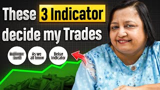 3 Indicators used by Jyoti Budhia  Best trading indicator [upl. by Ecnirp]