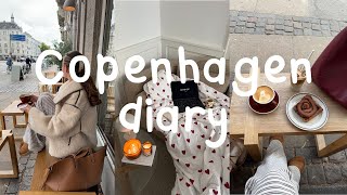 Copenhagen diary⎢City errands coffee date and next destination [upl. by Nilyahs]