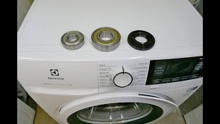 Pralka Electrolux Perfect Care wymiana łożysk Bearings replacement in a washing machine Electrolux [upl. by Carvey]