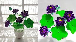 Diy Pistachio Shell Craft  Pista Shell Lotus Flower 🪷 [upl. by Atrice131]